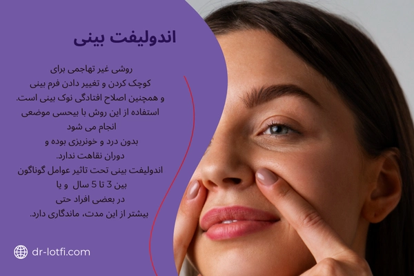 اندولیفت بینی